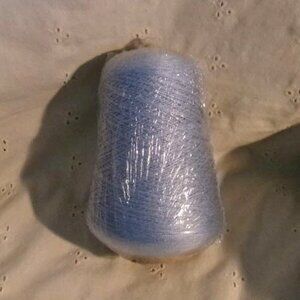 16 oz Mercerized Cotton cone ~ 2100 ypp = 5/2 ~ baby blue